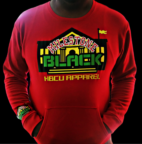 Milestone Black Logo Sweatshirt